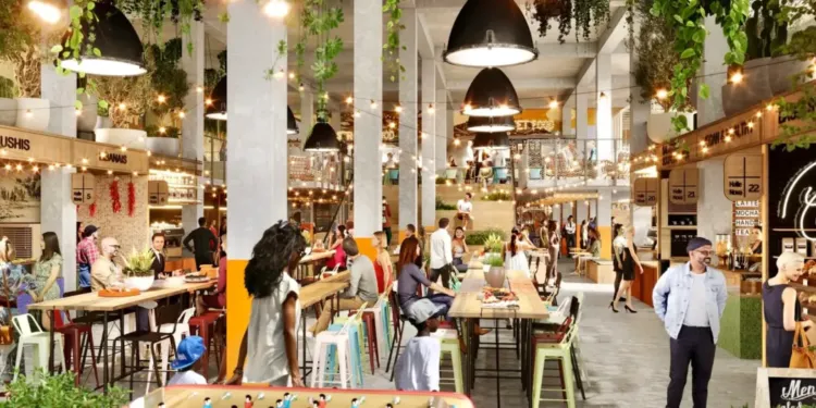 Montpellier : les Halles Nova, le futur lieu qui mêle coworking et bonne bouffe