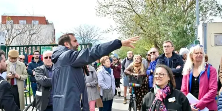 Montpellier : Mr le Maire est en tournée avec ses balades urbaines