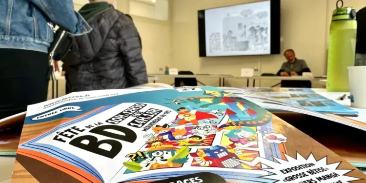 Ca bulle toute la journée au Crès pour le salon de la BD