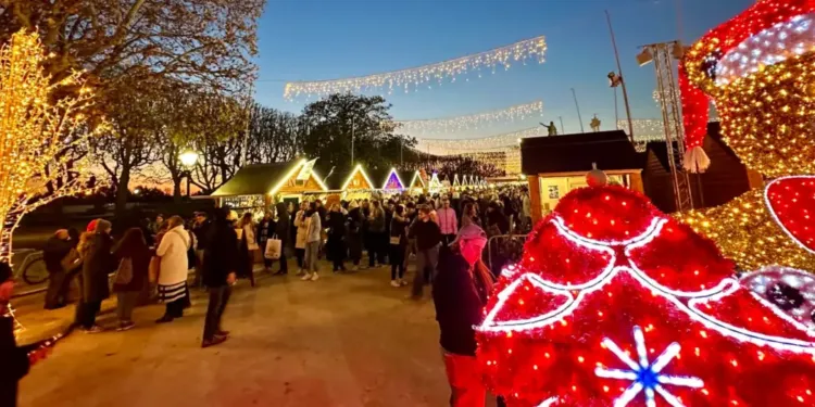 Le Marché de Noël restera sur la promenade du Peyrou