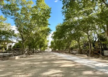 Montpellier : la Porte d’eau entre l’Esplanade et la Comédie prend forme