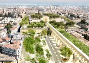 Montpellier : une grande place piétonne végétalisée dès 2025 aux Arceaux