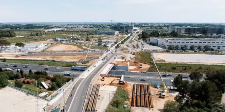 Construction du nouveau pont : fermeture de l’A709 durant 2 nuits