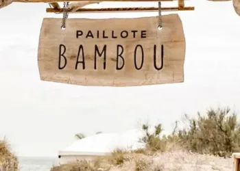Formule à 28€ avec transat et salade à La Paillote Bambou