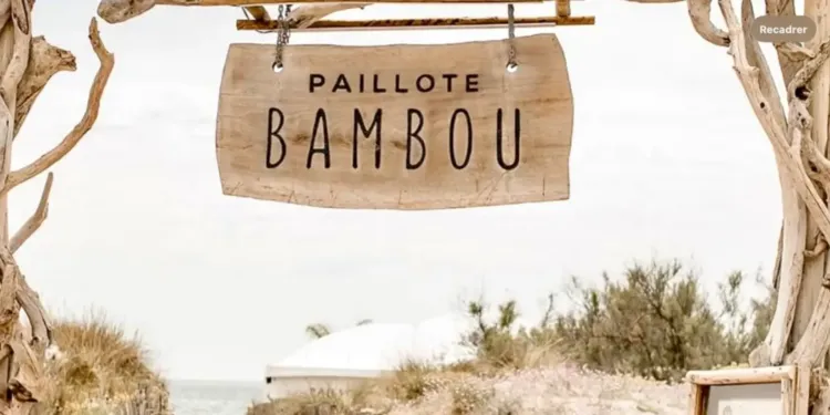 Formule à 28€ avec transat et salade à La Paillote Bambou