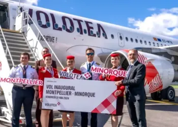 Inauguration de la nouvelle ligne Montpellier-Minorque