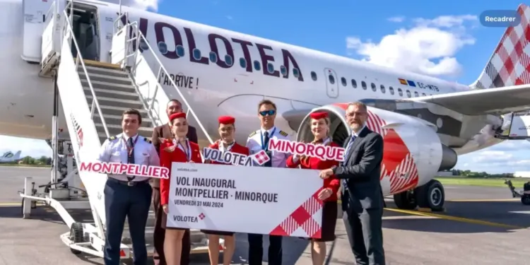 Inauguration de la nouvelle ligne Montpellier-Minorque