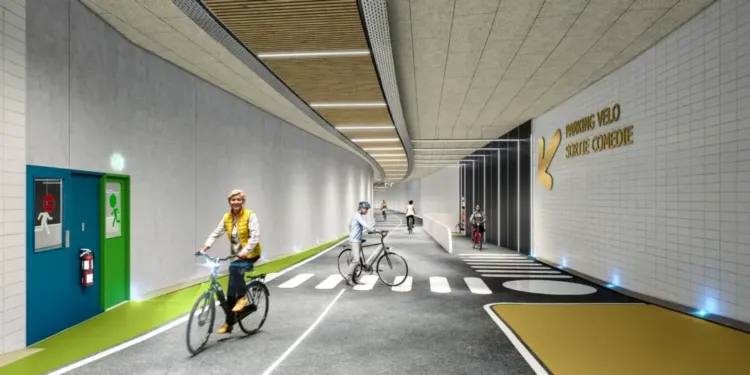Montpellier : le tunnel de la Comédie ouvert aux vélos en novembre 2025