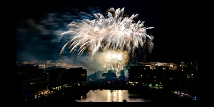 Montpellier : revivez le feu d'artifice du 14 juillet