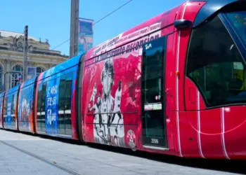 Montpellier : un tram pour les 50 ans du MHSC