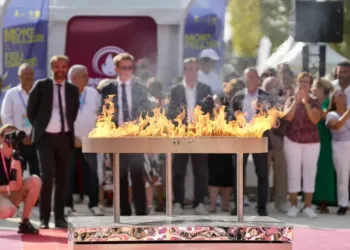Montpellier Rallume La Flamme Paralympique