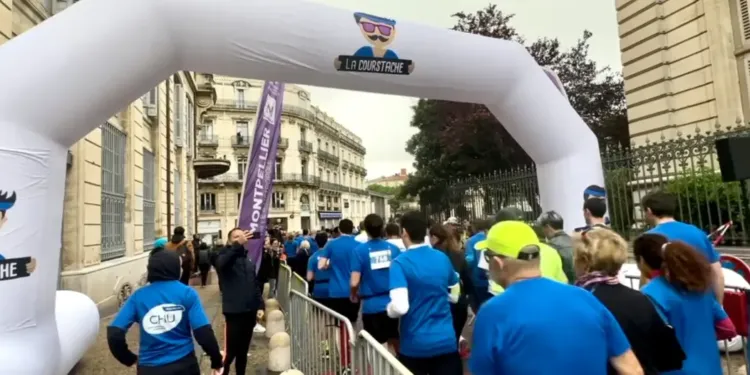Montpellier Une Course Solidaire Pour Les Moustaches