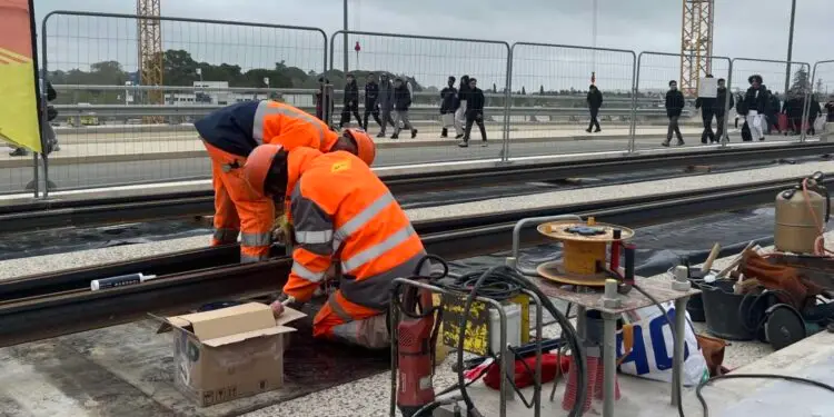 Montpellier : le tram Odysseum-Gare Sud de France c’est pour fin 2025
