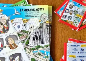 La Grande-Motte célèbre ses 50 ans avec un album Panini 
