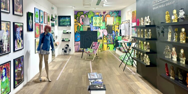 Des artistes et du café pour un pop-up Art Shop rue Foch