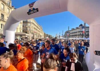 La Courstache Montpellier : Courir pour une moustache et pour une cause