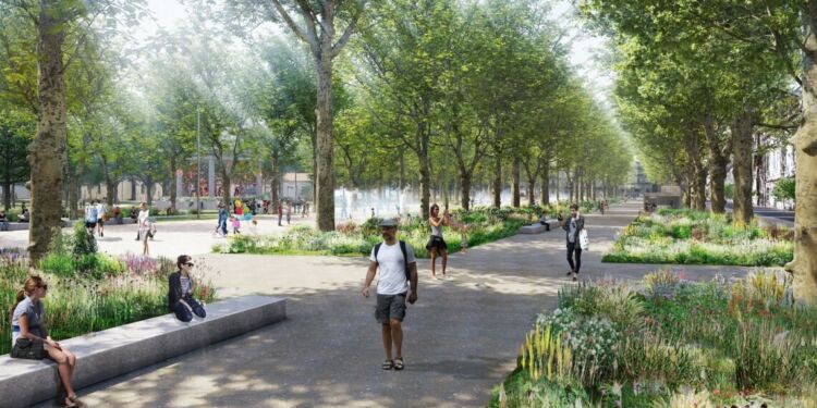 L'Esplanade Charles de Gaulle se réinvente : un écrin de verdure au cœur de Montpellier