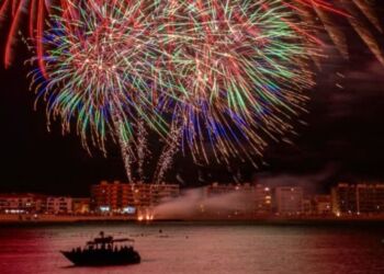 Palavas : un feu d'artifice pour démarrer l'année en beauté