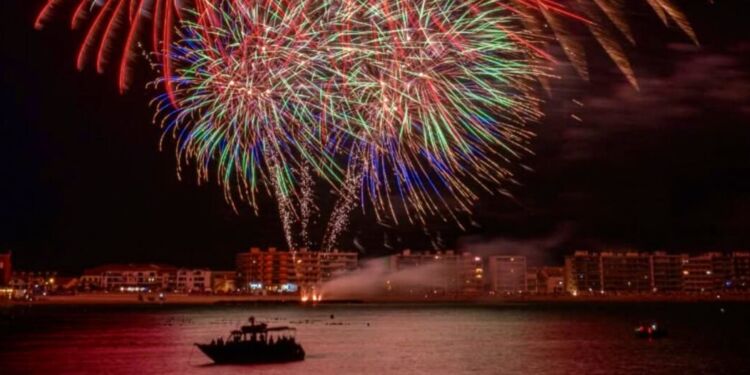 Palavas : un feu d'artifice pour démarrer l'année en beauté