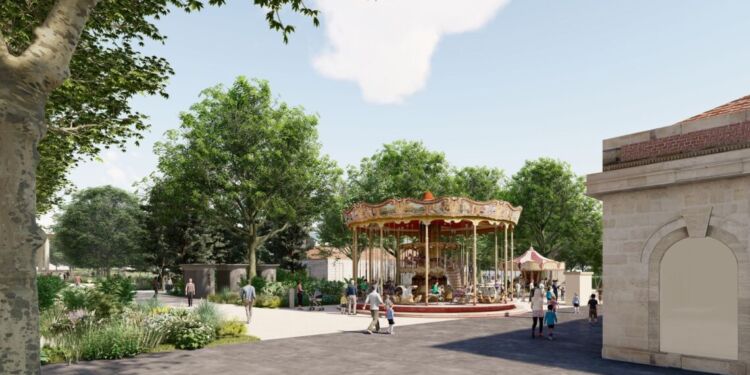 Montpellier : Bientôt un square forain à deux pas de la Comédie