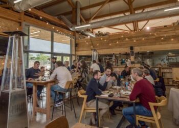 Un dîner 4 mains aux Halles du Verger à Castelnau