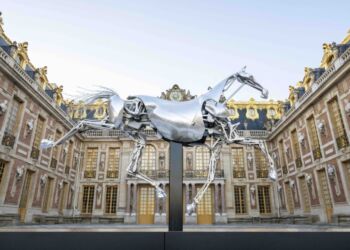 Zeus : le cheval métallique des JO s'invite à Montpellier