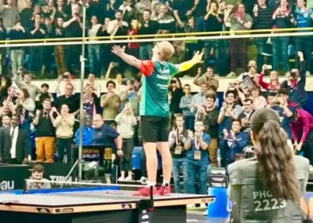 Félix Lebrun sacré champion de France de ping-pong