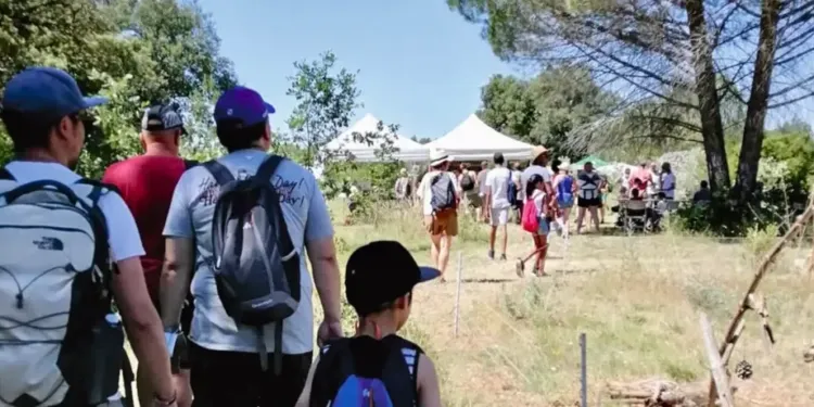 L'appel gourmand des sentiers sur le Marché des Capitelles à Saussines