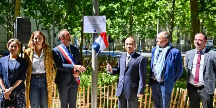 Montpellier Inaugure La Place Li Jieren En Hommage A Lecrivain Chinois