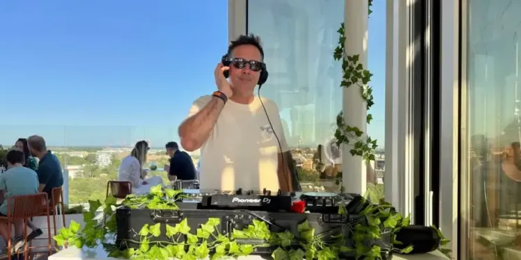 Une Guinguette Electro Perchee En Haut De Larbre Blanc