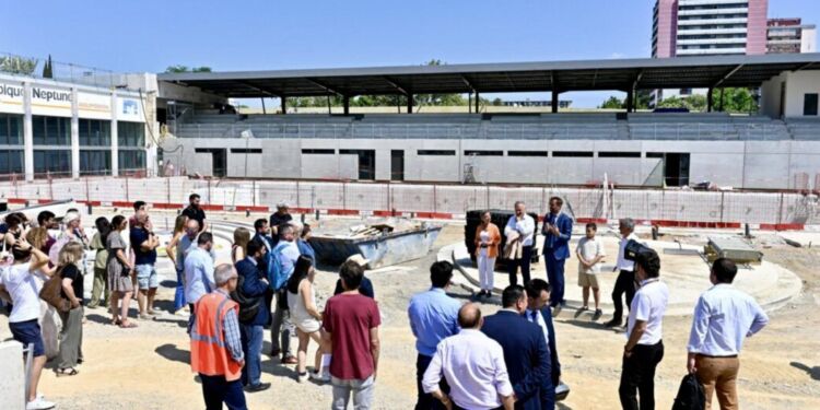 Le chantier de réhabilitation de la piscine Neptune, dans le quartier de la Paillade, avance bien 🚧 La livraison est prévue pour le mois de janvier 2026 🏊🏻‍♀️#Montpellier @montpellier_ @MDelafosse @Montpellier3m pic.twitter.com/Q90ykg3gea&mdash; Claap Montpellier 😃 (@claapfr) June 20, 2025