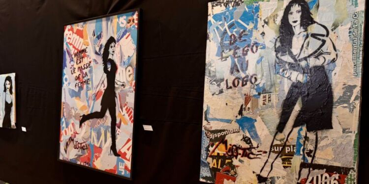 Montpellier : l’artiste Miss Tic envahit Parcelle  473
