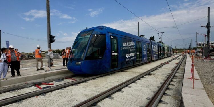Extension Ligne 1 Les Premiers Essais Du Tram Jusqua La Gare Tgv