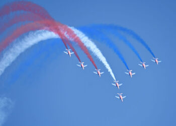 La Patrouille de France fait son show à Palavas : Frissons garantis