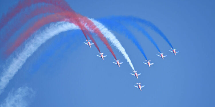 La Patrouille de France fait son show à Palavas : Frissons garantis