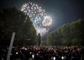 L'éblouissant bouquet final du feu d’artifice à Montpellier