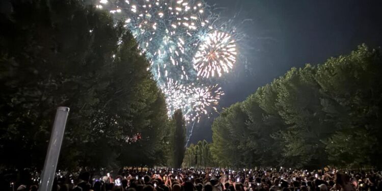 L'éblouissant bouquet final du feu d’artifice à Montpellier
