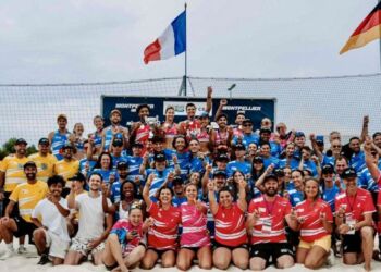 Montpellier Beach Pro Tour Lespagne Et La France Medaillees Dor