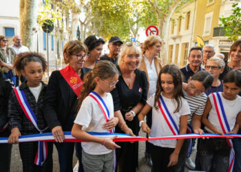 Lunel : L’avenue Victor Hugo, nouvel axe majeur de la ville Inaugurée