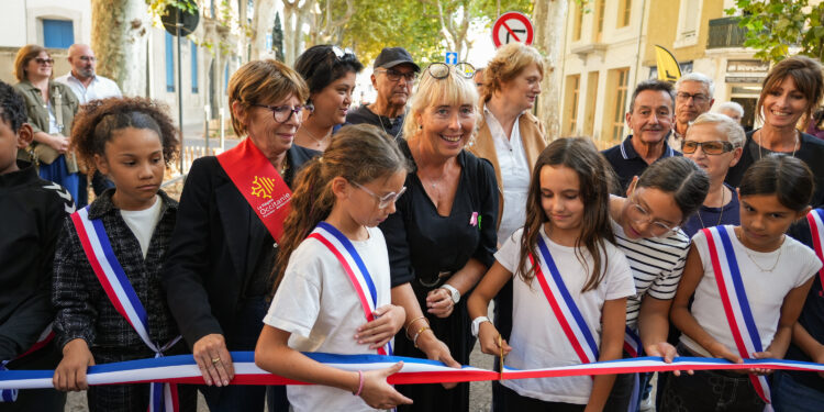 Lunel : L’avenue Victor Hugo, nouvel axe majeur de la ville Inaugurée