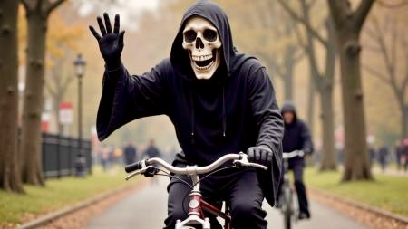 Montpellier : Une balade à vélo spéciale Halloween