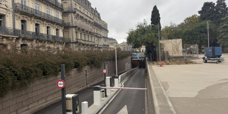 On te donne l'ouverture de la galerie cyclable sous la Comédie