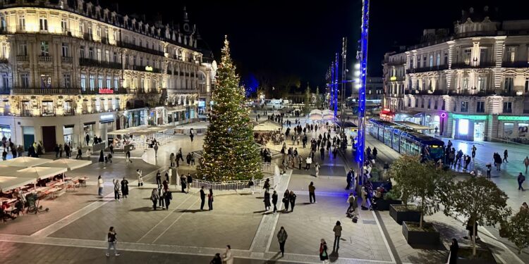 Montpellier s'illuminera pour Noël le 26 novembre