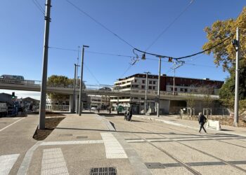 Montpellier : La Place du 8 mai 1945 prête à accueillir la Ligne 5