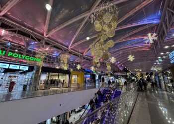La magie de Noël illumine déjà le Polygone de Montpellier