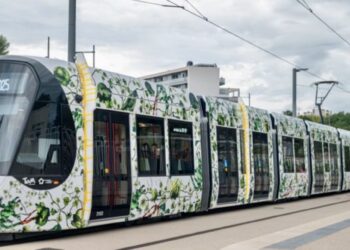 Premiers essais de circulation pour la ligne 5 de tram à Montpellier