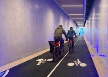 Montpellier : Le tunnel sous la Comédie devient l'autoroute du vélo 