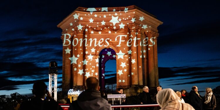 Montpellier : La place du Peyrou déborde d'animations pour son Marché de Noël