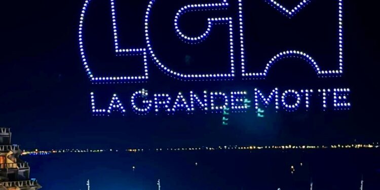 La Grande Motte : Le ciel s'illuminera avec 1000 drones