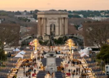 Montpellier : des visites en haut de l'Arc de Triomphe